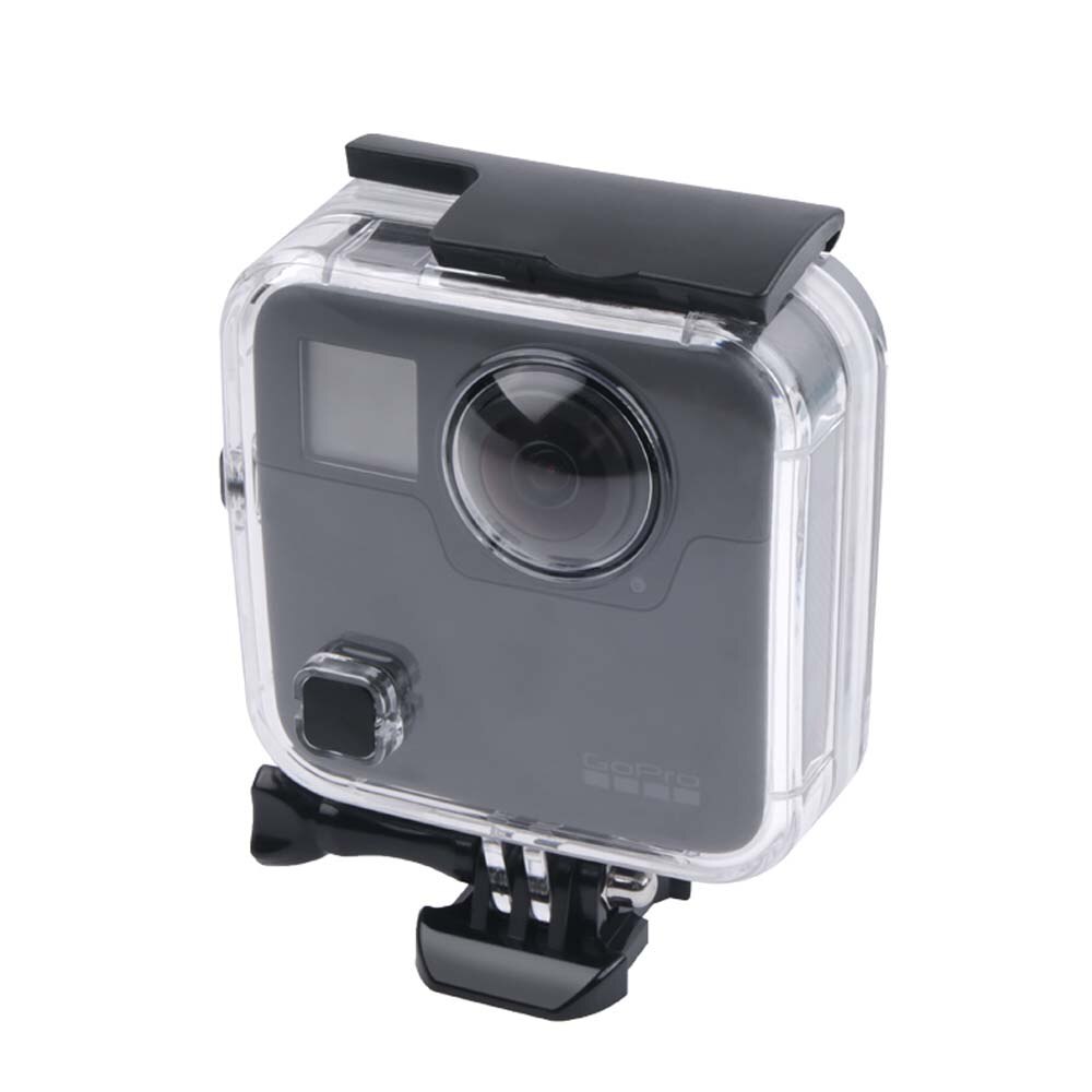45m go pro vattentätt fodral för gopro fusion kamera dykfäste för gopro fusion tillbehör