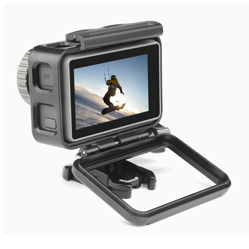 Schieten Side Open Beschermende Frame Case Voor Dji Osmo Actie Camera Kooi Shell Behuizing Frame Voor Dji Osmo Actie Camera accessoires