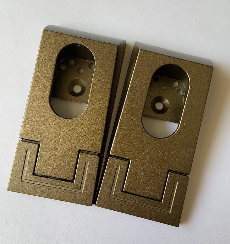 2Pcs Zinklegering Kast Kledingstang Flens Klem Pijp Rail Base Gordijn Staaf Douchegordijn Kast Staaf End Ondersteunt sockets: G