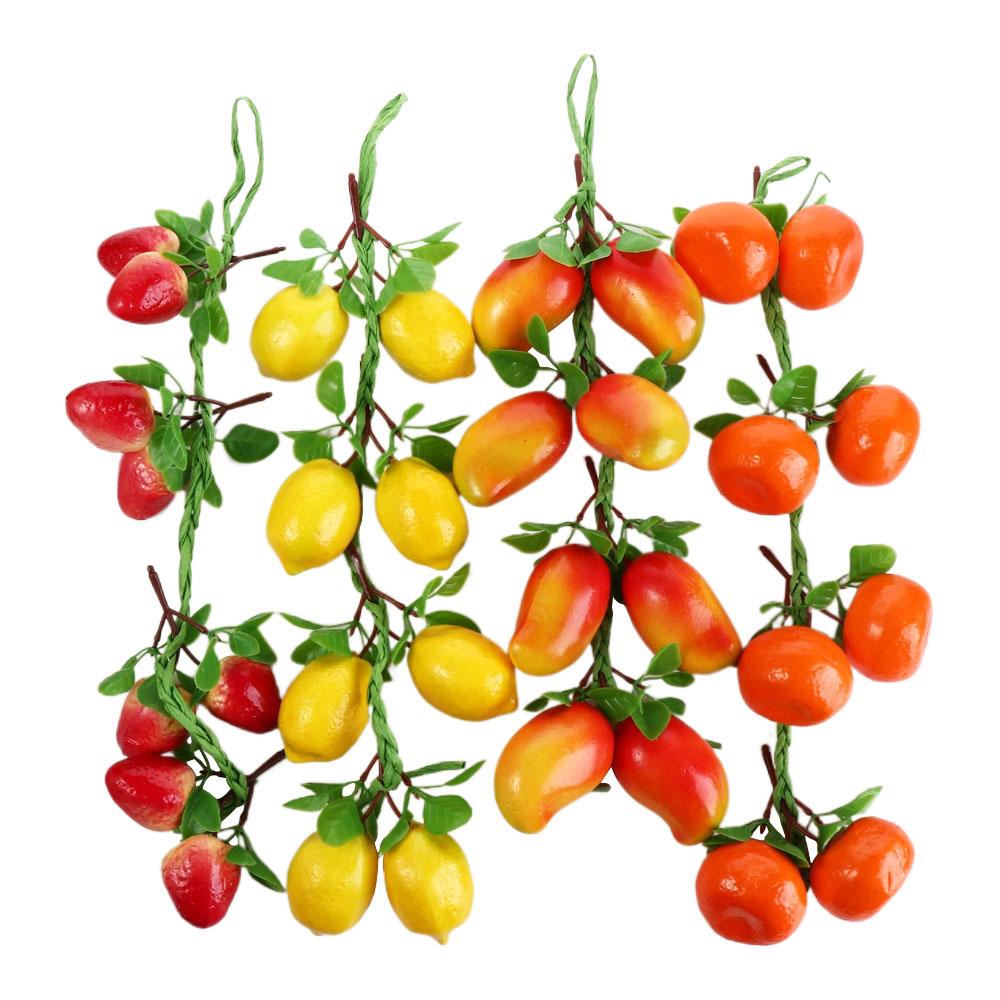 1 szt. Domowe Owoce DIY Rośliny Rekwizyty Fotograficzne Sztuczne Warzywa Sztuczne Owoce Sztuczne Warzywa Dekoracja Ścienna