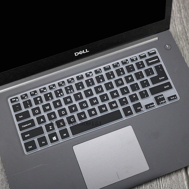 15 inch Silicone Laptop keyboard Cover Skin Protector For DELL Precision M5510 M5520 M5530 5510 5520 5525 5530 Notebook