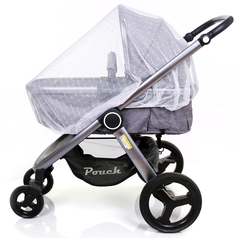 Infants Baby Stroller Mosquito Net Safe Mesh Buggy Crib Netting Cart Mosquito Net Pushchair Full Cover Netting