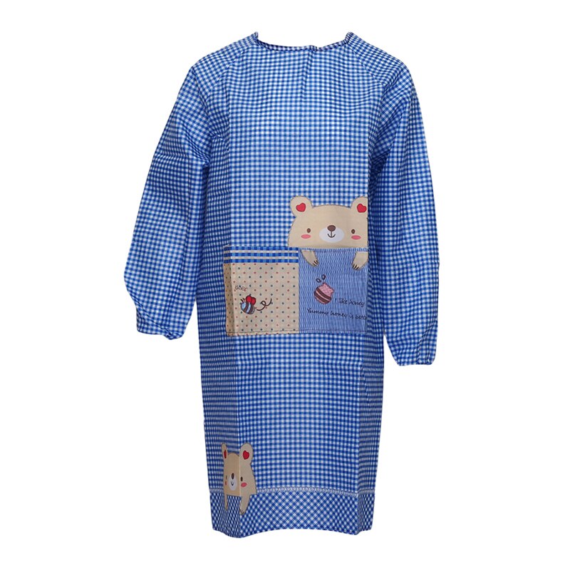 Delantal de cocina con cremallera de manga larga para hombre y mujer, mono impermeable y resistente al aceite, ropa protectora, bata para adulto