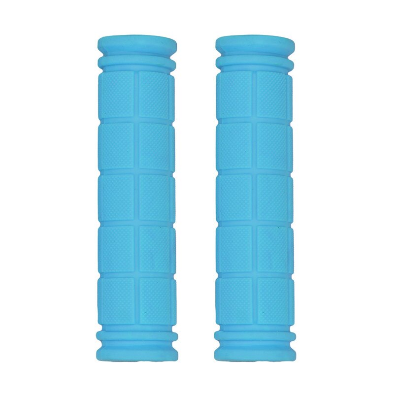 12 Cm Rubber Fiets Handvatten Fixie Fixed Gear Bike Rubber 8 Kleuren Fietsen Bar Grips Fixed Gear Fiets Onderdelen: Marineblauw