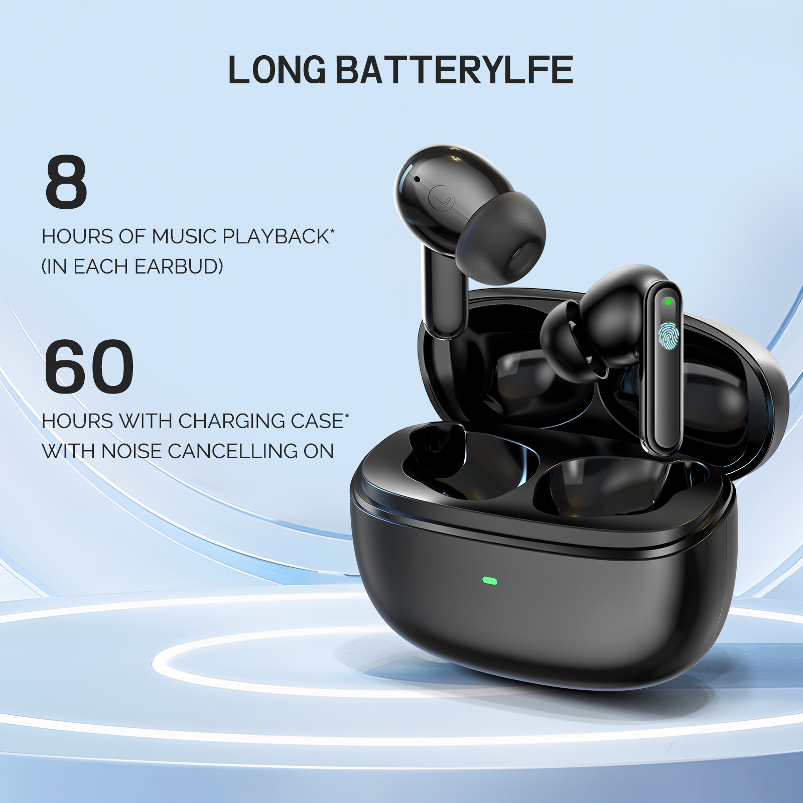 V17 Real-Time Translator-oordopjes - 150-taal tweeweg AI-vertaalheadset Draadloze BT-oortelefoon voor reizen/zaken/school