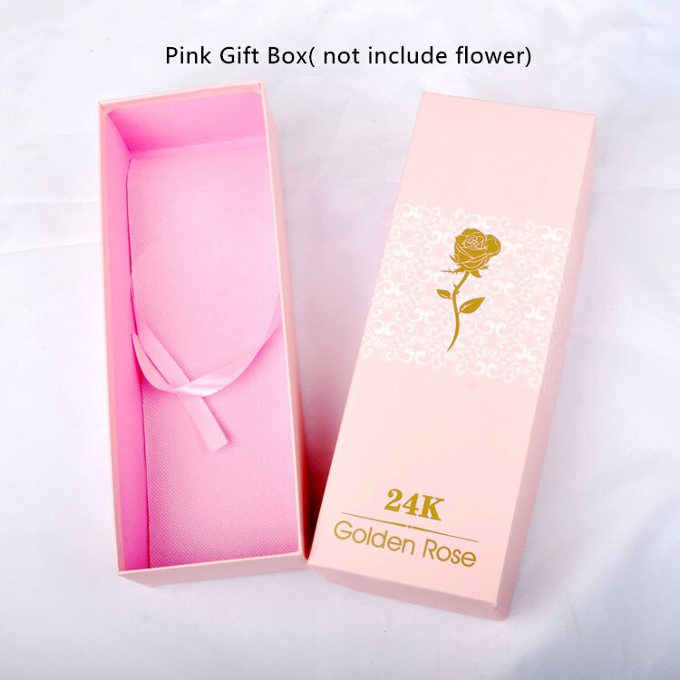 Złoto foliowane dekoracje ślubne z różami kwiat prezent na walentynki kochanka róża sztuczny kwiat Dropshipping: 10