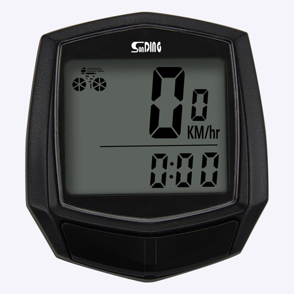 Sunding Waterproof Bicycle Computer Wireless And Wired MTB Bike Cycling Odometer Stopwatch Speedometer Watch LED Digital Rate