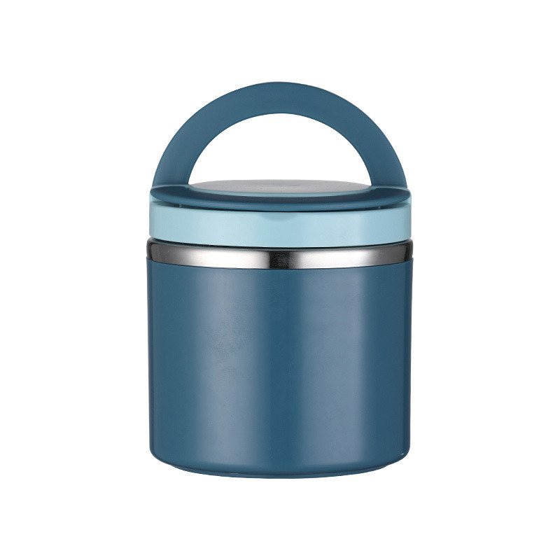 Soup Thermos Food Jar Insulated Lunch Container Bento Box for Cold Food Food Flask Stainless Steel Lunch Box With Handle: Orange