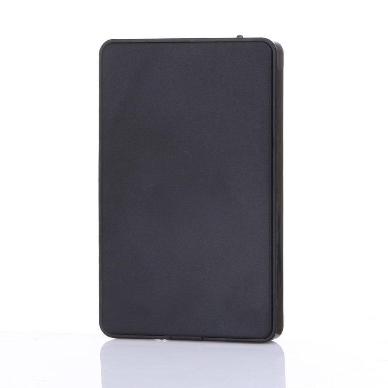 2.5 HDD Case External Hard Disk Case Sata to USB Hard Disk Drives Slim Portable HDD Case Enclosure With USB Cable