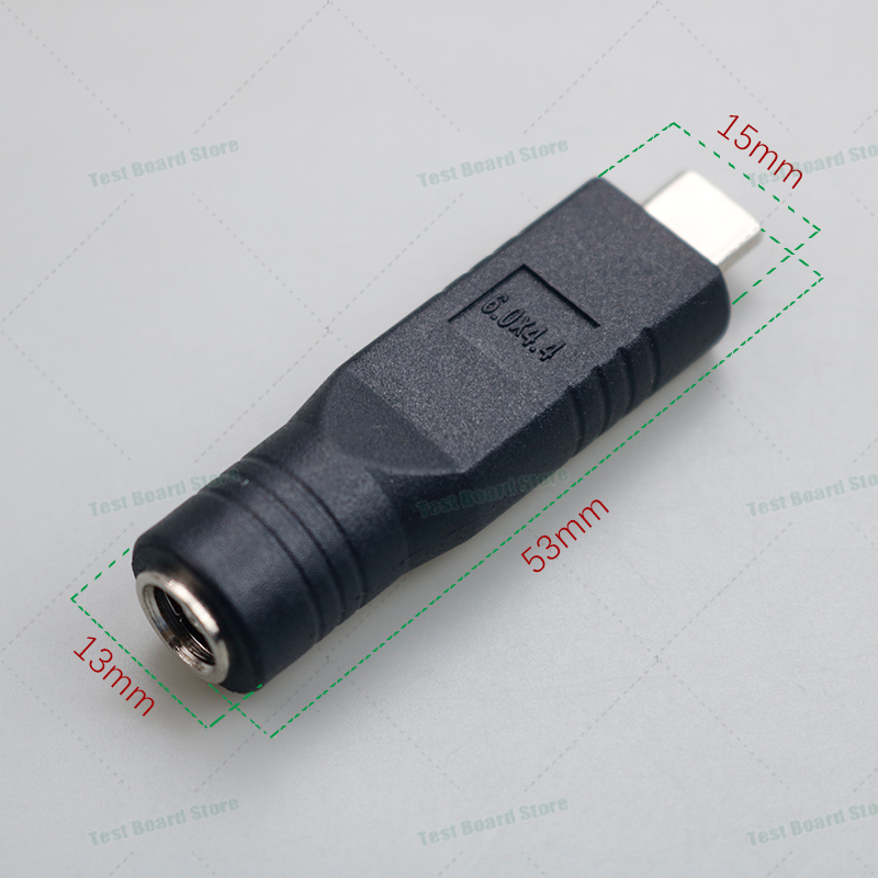 1Pcs PD Adapter USB C Type C Male To 4.0*1.7 5.5*2.1 5.5*2.5 7.4*5.0 7.9*5.5mm Female Plug Converter DC Power Jack Connector: Ivory