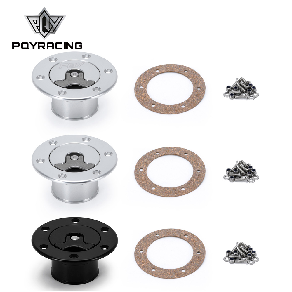 PQY – Neue Billet-Brennstoffzelle/Kraftstoff-Überspannungstankdeckel aus Aluminium, Unterputzmontage, 6-Bolzen-Oberflächenoxidationsöffnungs-ID, 35,5 mm PQY-SLYXG01