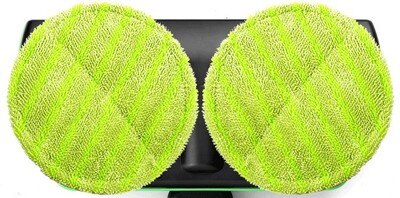 Paño de encerado reutilizable para K-STAR, mopa eléctrica inalámbrica, paño de limpieza, 16cm de diámetro: green