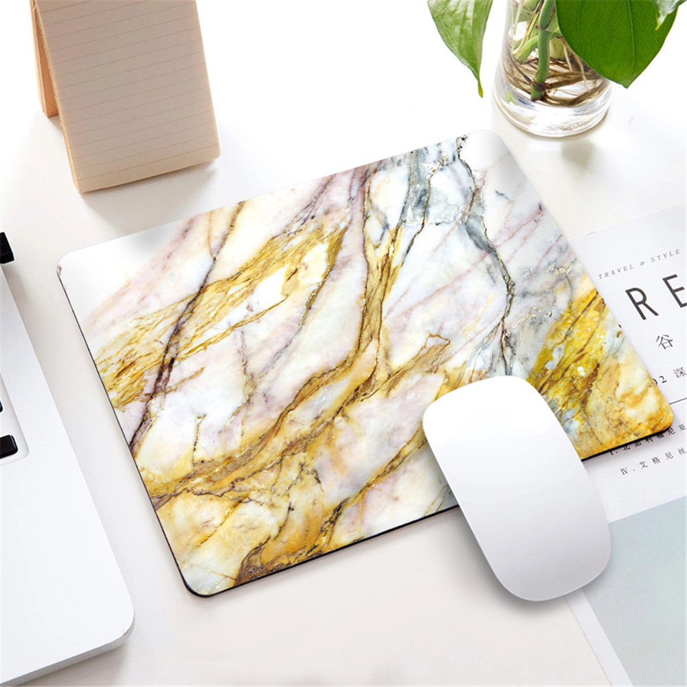Marmer Parttern Mousepad Laptop Computer Bureau Mat Muismat Polssteunen Tafel Mat Bureau Set Accessoires Bureau Decoratie