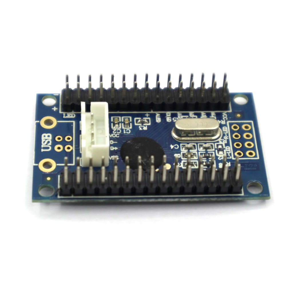 Rac -c300 5 pin nul forsinkelse usb encoder til pc arkade joystick knap board kabler