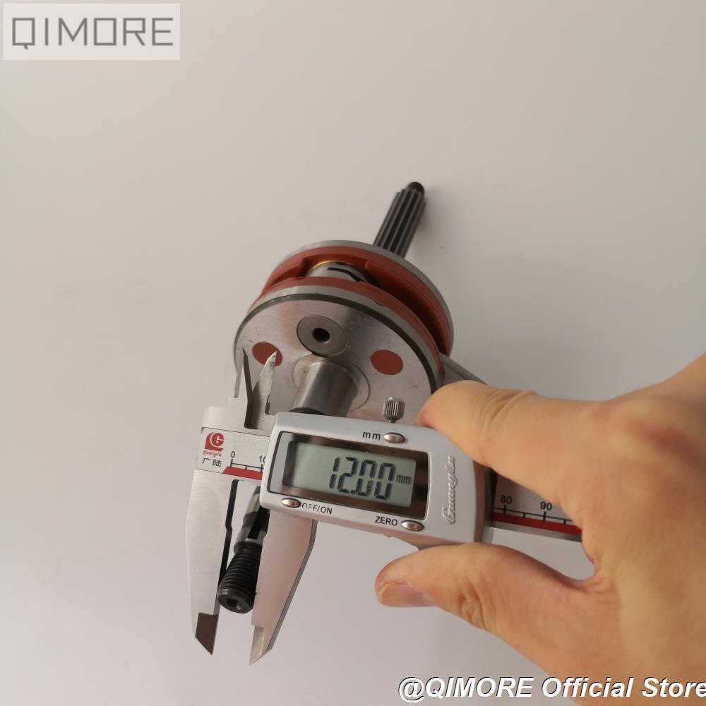 +2mm Stroker Performance Crankshaft for 2 stroke 90cc Scooter Moped ATV QUAD Minarelli 1E50QMF JOG90 4DM KEEWAY Hurricane 90