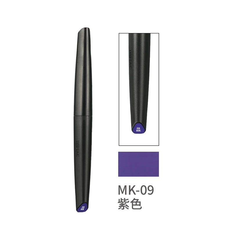 DSPIAE Marker mit weichem Kopf auf Wasserbasis, MK/MKM/MKF-Serie, Basis/Metall/fluoreszierender Farbmarkierungsstift, Pinselmodell-Malstift