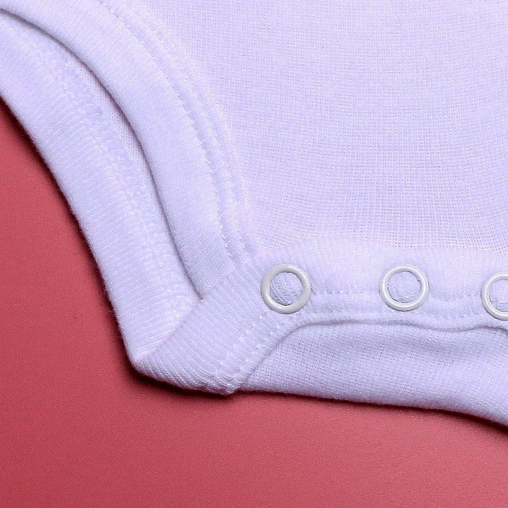 Newborn 0-1 Month Baby Girl Boy Bodysuit White Cotton O-neck Baby Infant Clothes Letter Short Sleeve Pajama Outfit Tiny Summer