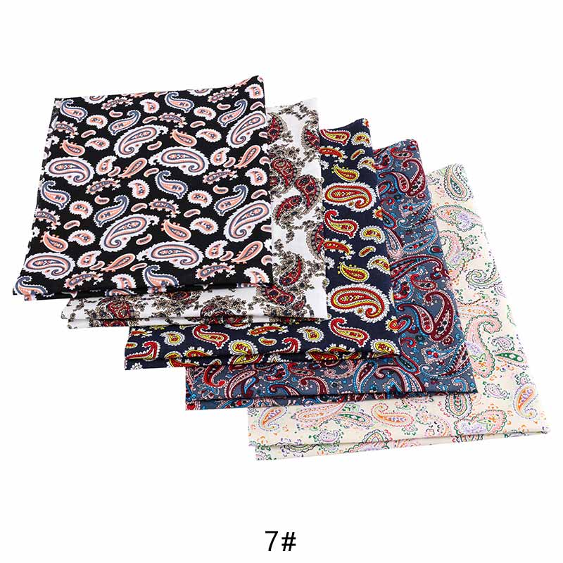 Tissu en popeline de coton imprimé doux 1/4 yards, tissu en Patchwork marine, 133x72, pour bricolage literie et accessoires faits à la main TJ1253: 7