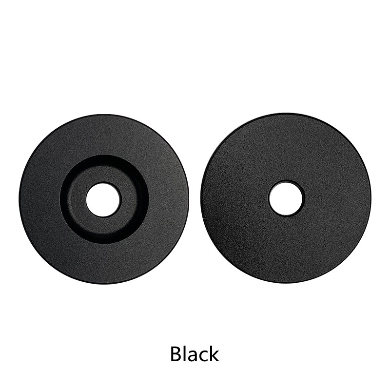 7inch EP Record Turntable Adapter 45 RPM Aluminum Silver Black Turntable Phonograph Vinyl Technics Center Adapter Aluminum