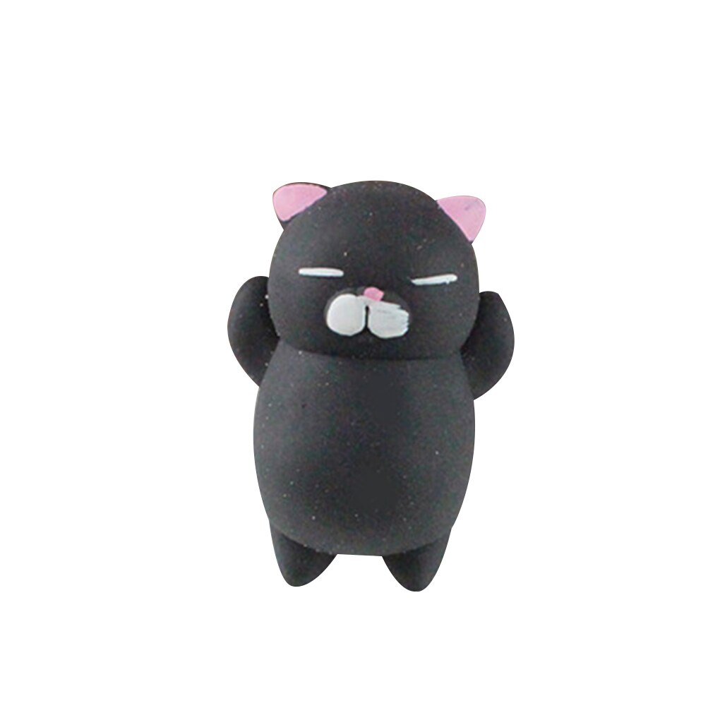 Soft Cute Cat Antistress Decompression Toy Jumbo Slow Rising Fun Stress Squeeze Phone Straps Keychain Toys: 7