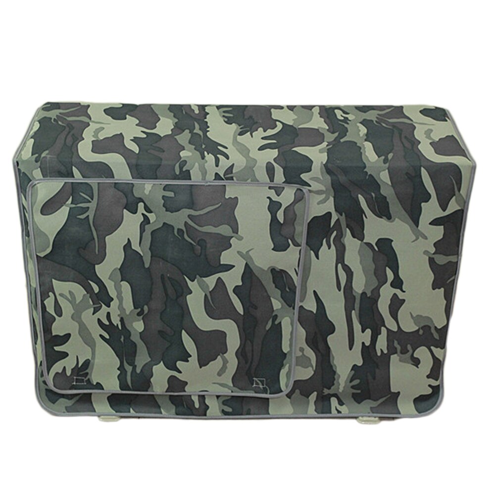 Pokrywa klimatyzatora przeciwpyłowa zewnętrzna wodoodporna osłona przeciwpyłowa jednostka klimatyzatora osłona przeciwsłoneczna ochrona przeciwpyłowa osłona tkaniny: kamuflaż / 78X55X28cm