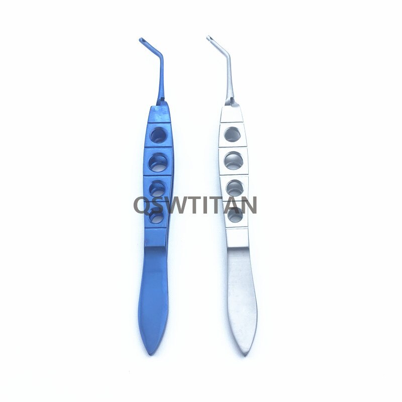 Ophthalmic Scleral Plug Forceps Ophthalmic Eye Surgical Tweezers Instrument Titanium Stainless Steel Forceps