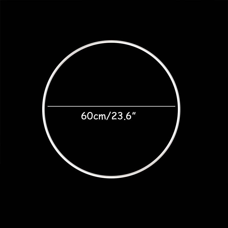 100cm ballon stativ plast cirkel fest dekoration baby shower bryllup dekor dekor baggrunde runde buer krans diy ballon støtte: 60cm