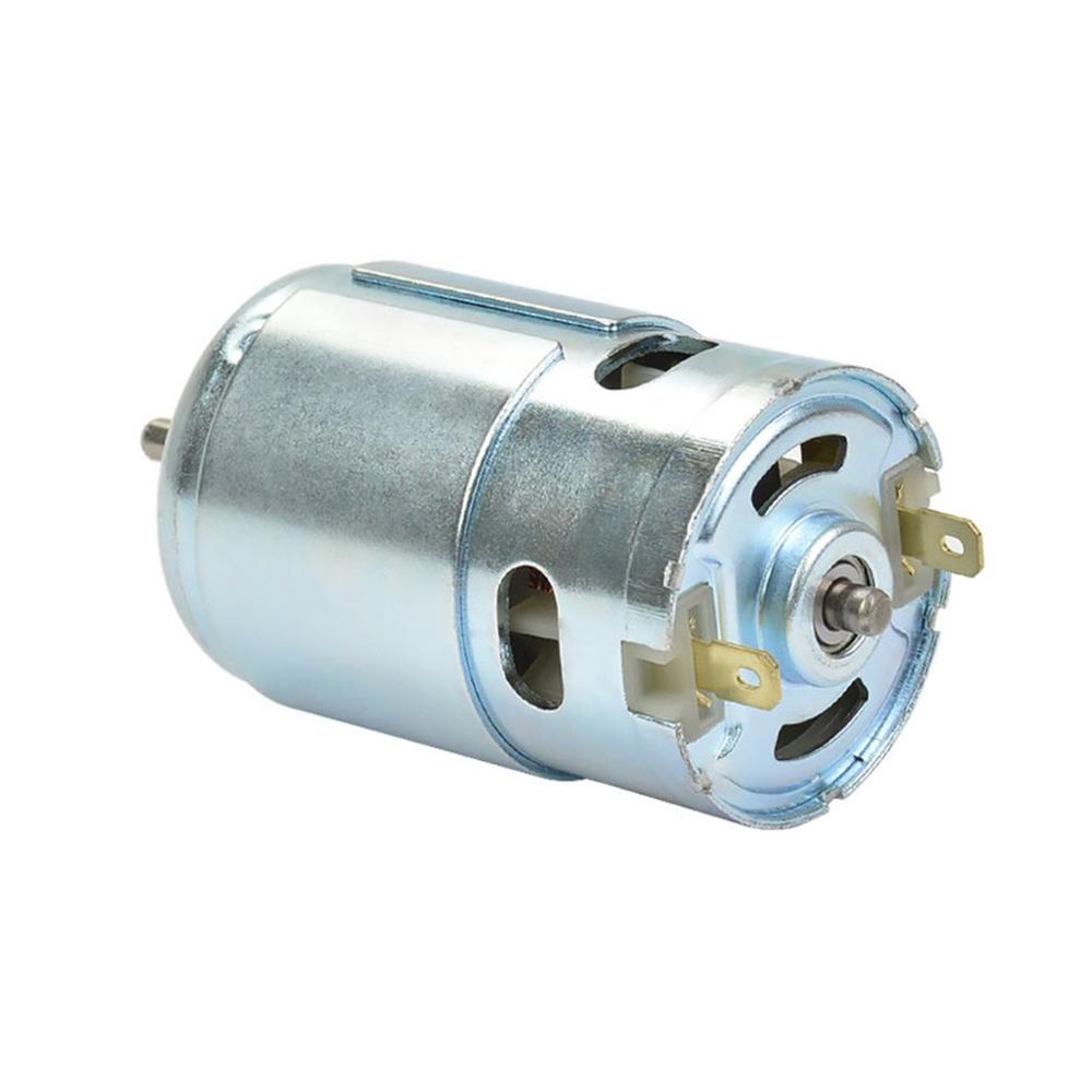 895 Motor Dubbele Bal Ronde As Dubbele Kogellager Gear Motor Borstel Dc Motor Grasmaaier Elektrische Motor: 6000 rpm