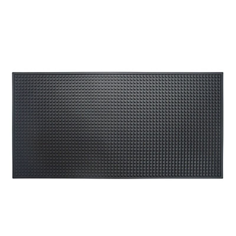 Rubber Bar Mat Bar Runner Glass Drip Tray Beer Drink Rail Bars Service Mat