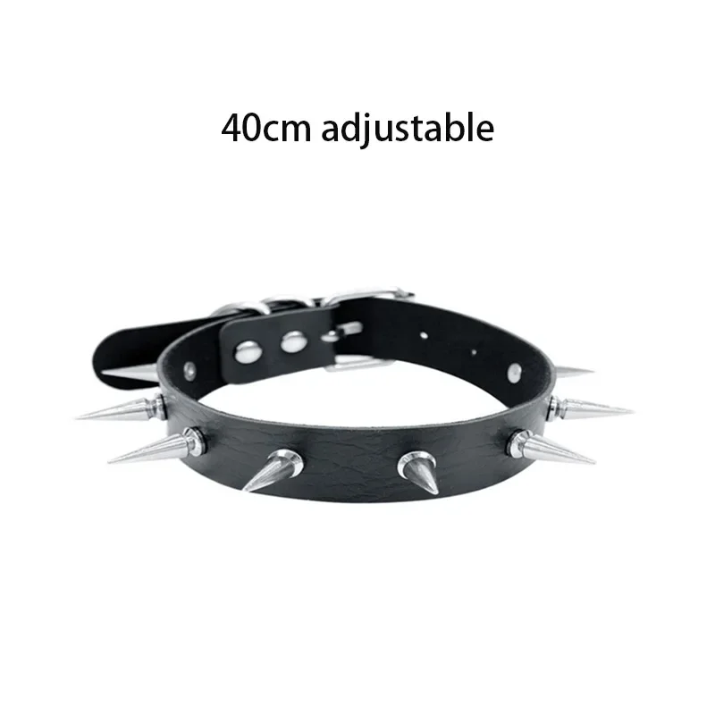 Harajuku Chocker Sexy Heart Lock Key Rivets Black Goth Punk Chokers Gothic Choker Naszyjnik dla kobiet Hip Hop Bondage Cosplay