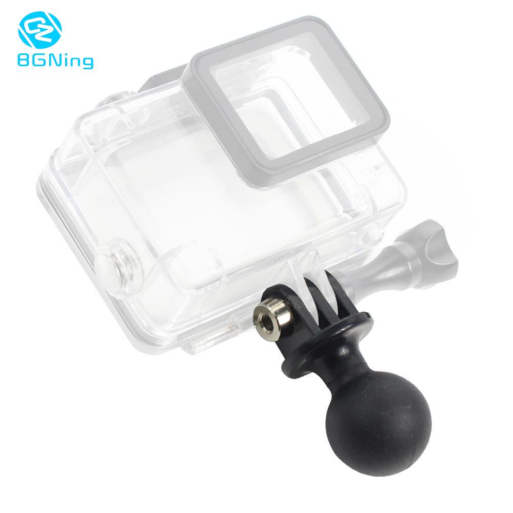 Camera Ball Head Tripod Handle Braket Mount Base Adapter Clip 360 degree Rotation for Gopro Hero SJcam YI EKEN Action Sports