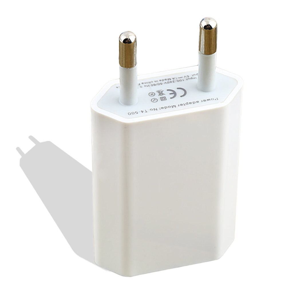 Adaptateur portatif breveté de chargeur de mur de puissance de téléphone Portable d'usb de de carte pour l'iphone 3G 3GS 4 4S prise de l'ue