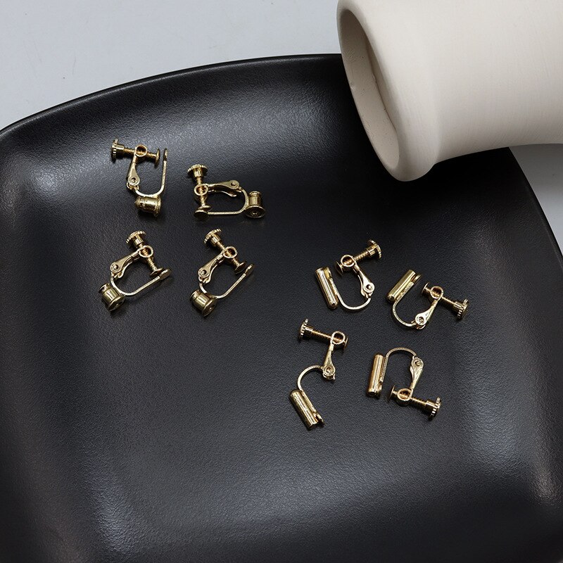 Convertidor de clips para oreja, artefacto indoloro, espiral, Clip para oreja perforada, accesorios de joyería