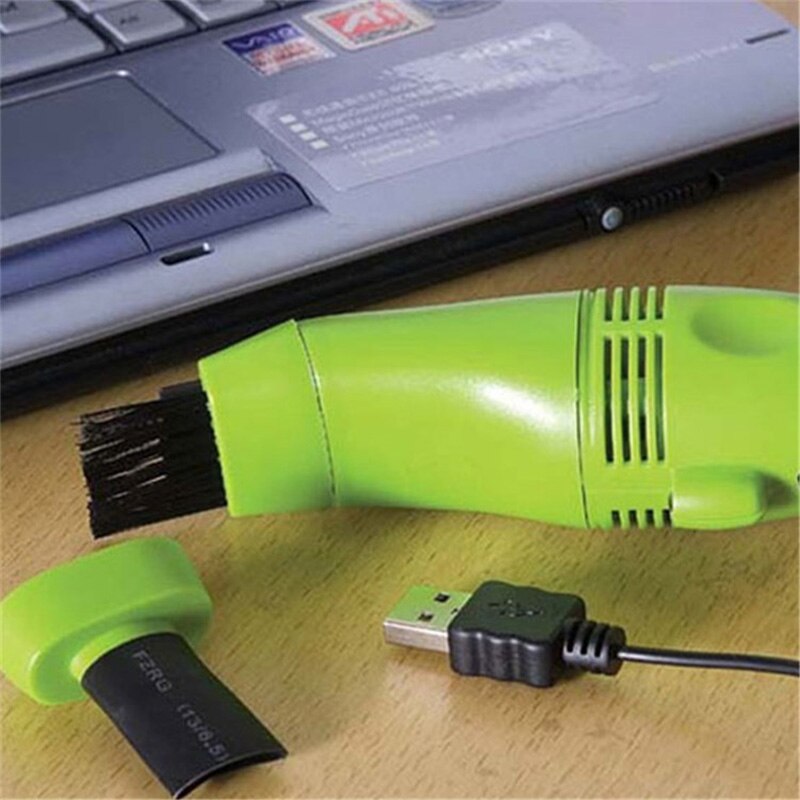Piccolo portatile USB aspirapolvere spazzola collettore di polveri tastiera del Computer telefono Laptop accessori per la pulizia universali