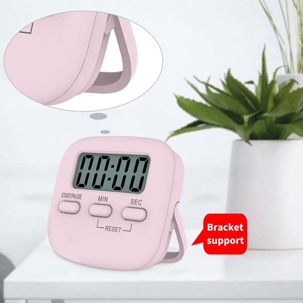 Magnetic Digital Timer ，Digital Kitchen Timer, Cooking Timer, for Cooking Baking Sports (Battery not Included)