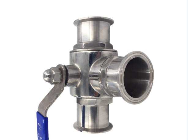 Ss304 SS316L Edelstahl Tri-Clamp Sanitär-Absperrklappe Ss304 SS316L Edelstahl Tri-Clamp Sanitär-Absperrklappe