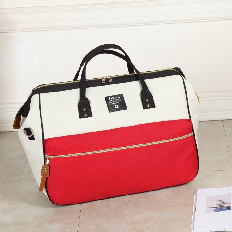 Bolso de viaje grande para hombre y mujer, bolsa de viaje portátil, de fin de semana, plegable, de mano, a la , LGX100: Red Small Size