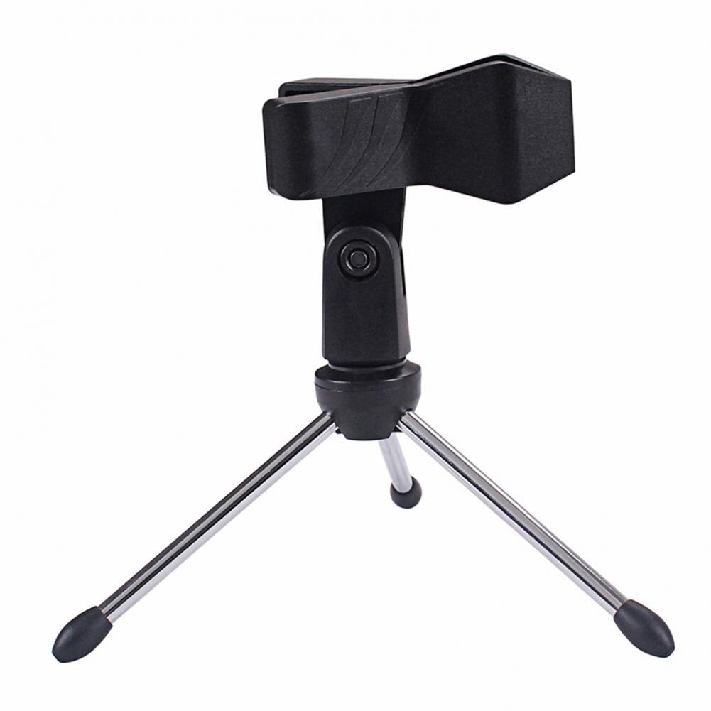 Microfoon Stand Universele Microfoon Statief Opvouwbaar Verstelbare Desktop Microfoon Clip Statief Microfoon Houder Voor Broadcast