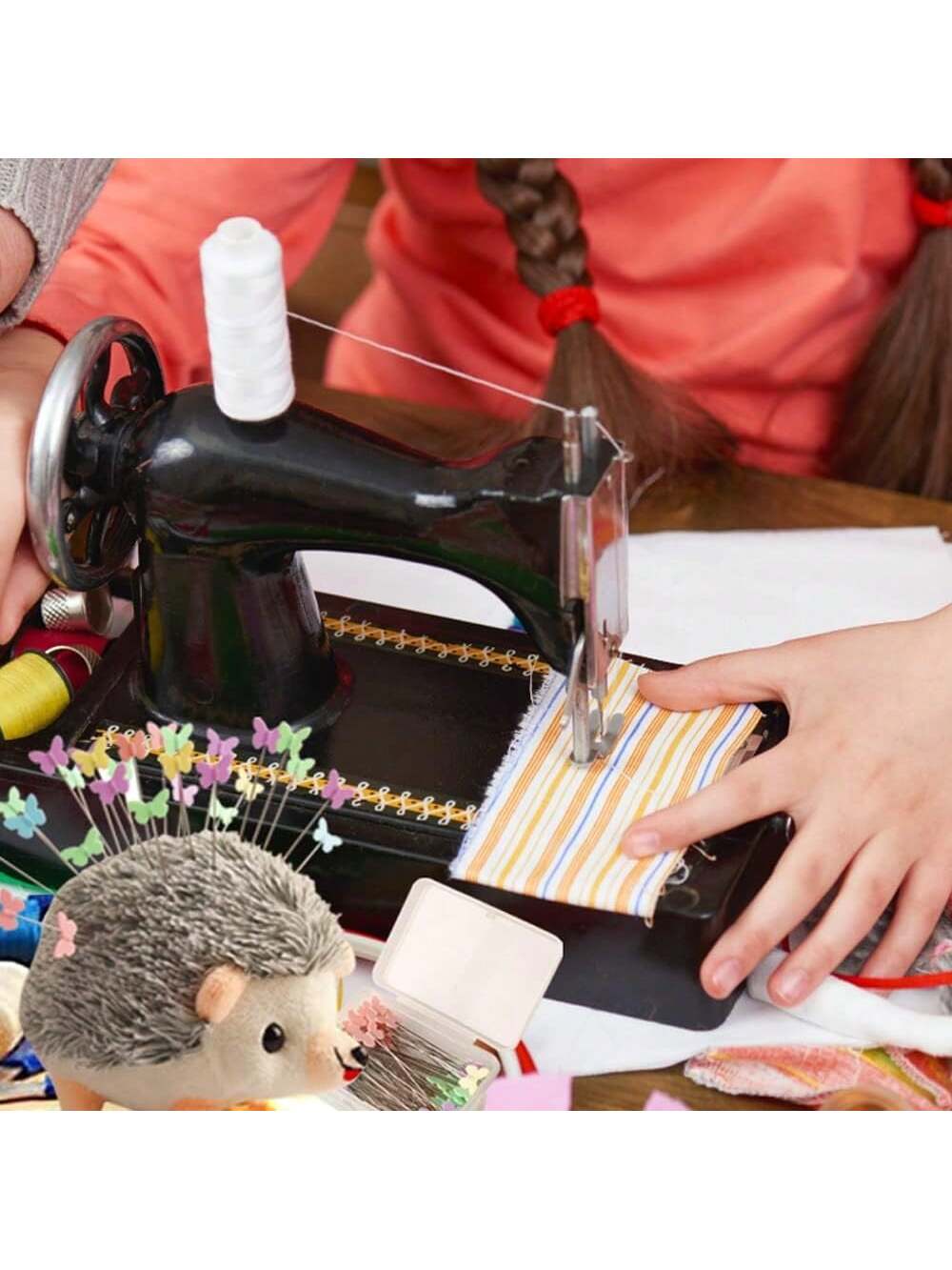 1 szt Poduszka w kształcie jeża, urocze poduszki na szpilki Urocze poduszki na igły Uchwyt na szpilki Akcesoria robić szycia Akcesoria robić pikowania