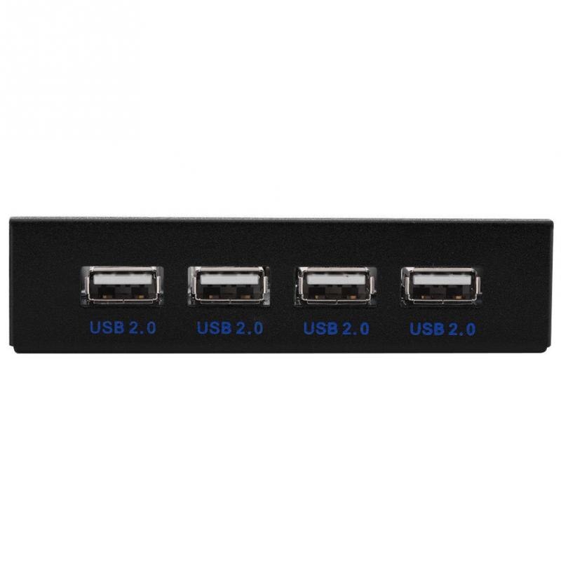 3.5 Inch USB2.0 Floppy Drive Front Panel 4 Ports HUB 9PIN To Usb2.0 4 Ports FFD4USB-F01 Computer Floppy Disk Front Panel