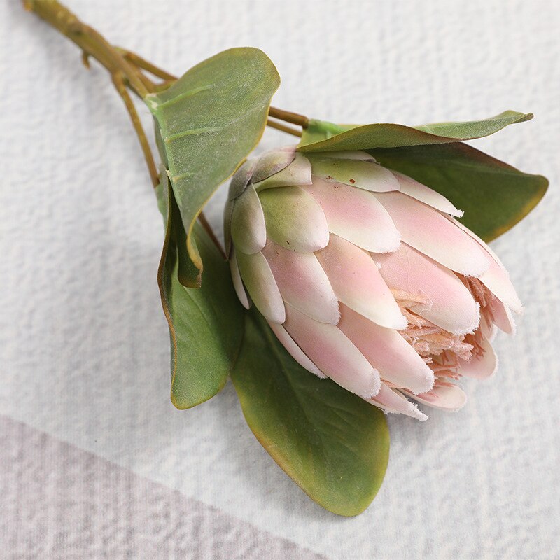 JAROWN Künstliche Blume Seide Kaiser Blume Europäischen Stil Hochzeit Blume Anordnung Dekoration Heimat Garten Tisch Dekoration: Mittel hell Rosa