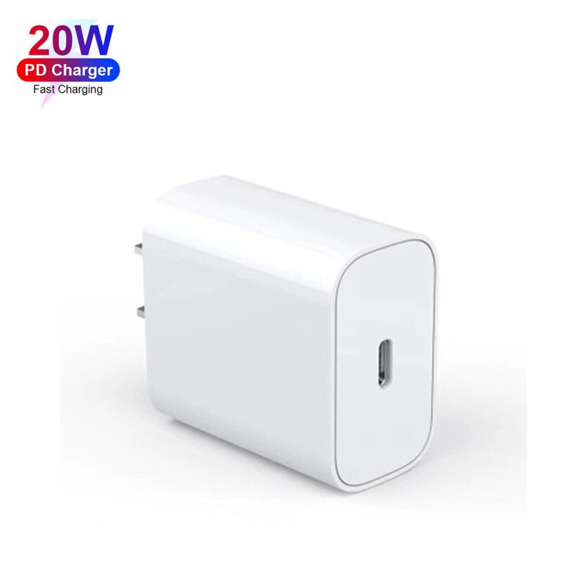 Snel Opladen 20W USB-C Type-C Kabel Lader Adapter Stekker Voor Iphone 13 12 11 Pro Max honor Magic3 2 Pro X 50 40 30 20 10