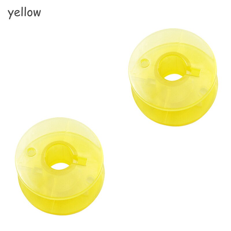 30 pz bobina vuota bobine di plastica trasparente macchine da cucire bobine forniture di abbigliamento accessori per strumenti di cucito multifunzione