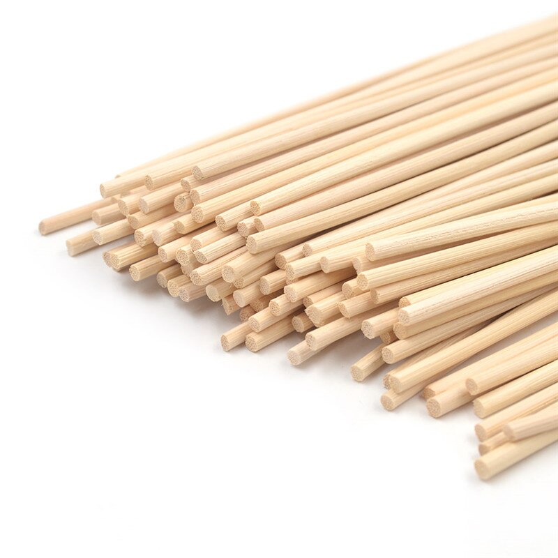 100pcs 20cm Rattan Reed Diffuser Replacement Sticks 3mm 3.5mm Reed Oil Diffuser Stick for Home Bathrooms Fragrance