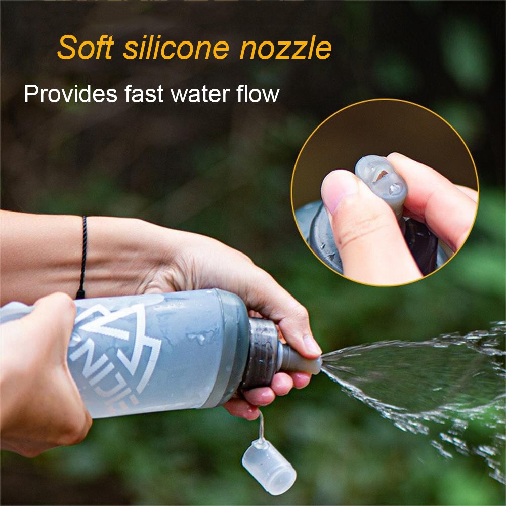 420ml Sports Water Bladder with EVA Insulated Coating TPU Drinking Bag Portable Soft Folding Insulating Water Bladder For Riding