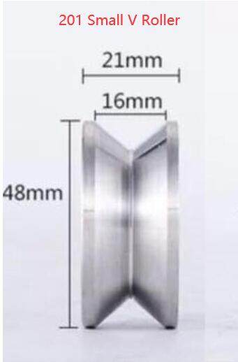 U V H Small GATE SLIDING ROLLER HEAVY DUTY BEARING WHEEL: 201 R V Roller