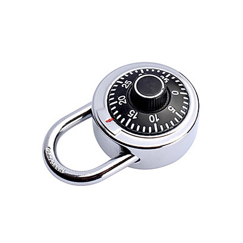 Code Lock Round Dial Number Padlock Zinc Alloy Combination Rotary Padlock Door Lock Замок Навесной: Default Title