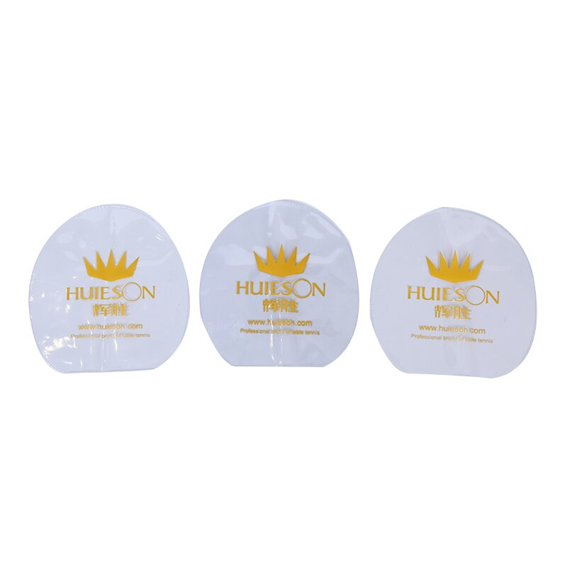 4pcs Ping Pong Paddle Covers Transparent Table Tennis Rubber Protection Film Ping Pong Racket Cover 16.3cmX15.7cmX9.5cm