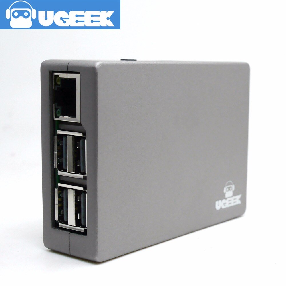 Custodia In Alluminio Per Raspberry Pi Modello B+/Pi 2/Pi 3: Dissipatore Termico E Protezione Robusta