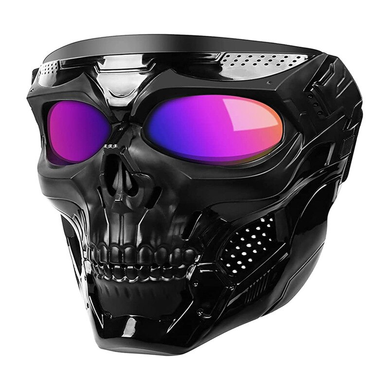 Motorcycle Goggles Helmet Mask Outdoor Riding Motocross Skulls Windproof Wind Glasses Sandproof Goggle Bicycle Sunglasses